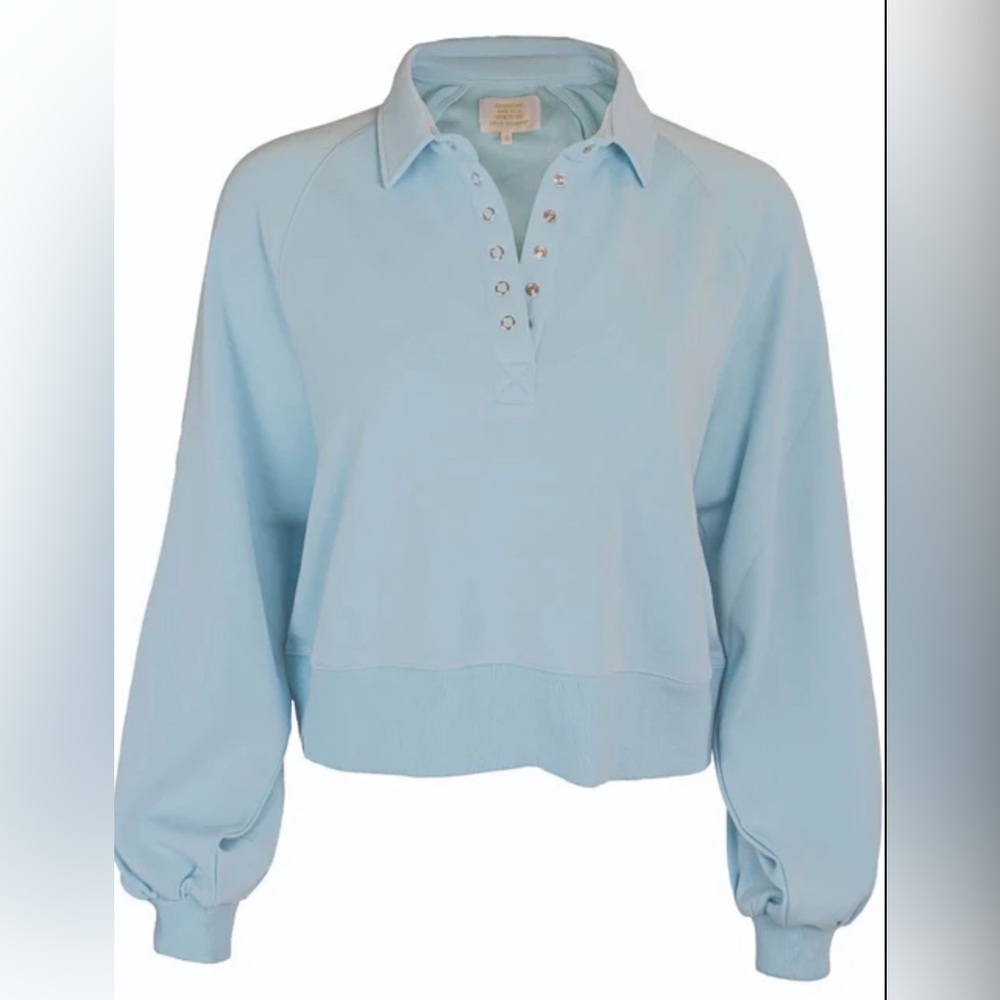 Simply Southern Sky Blue Gigi Pullover